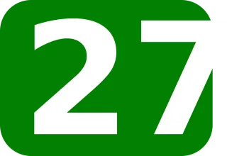 Box Number 27 Stickdatei