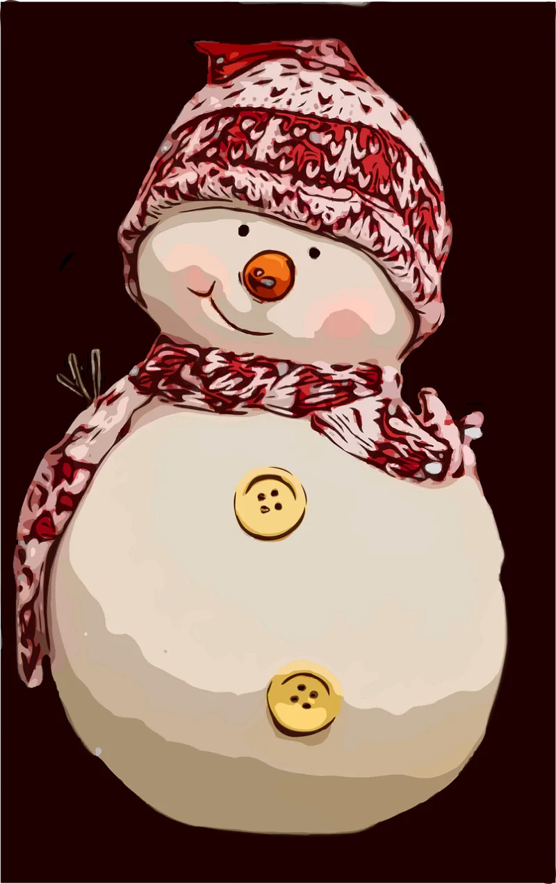 Christmas Snowman Snow Stickdatei – Weihnachten