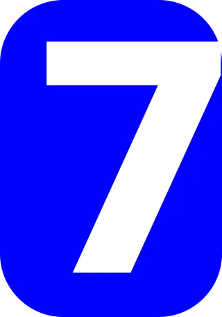 Number Box Rectangle Stickdatei