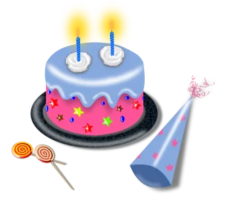 Cake Festival Happy birthday Stickdatei – Essen & Trinken