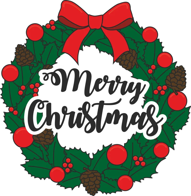 Christmas wreath Christmas Wreath Stickdatei – Weihnachten