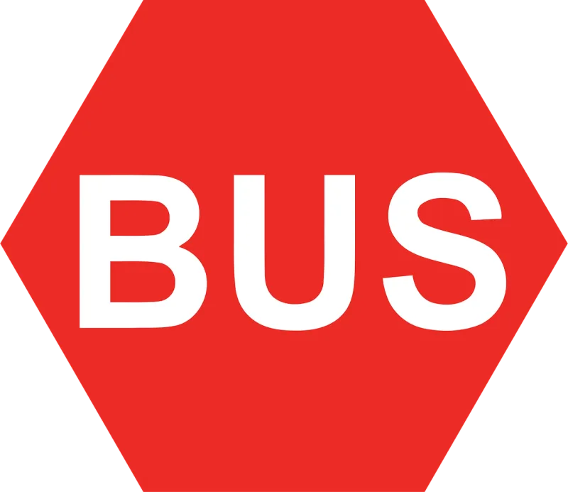 Transportation Public Bus Stickdatei – Fahrzeuge