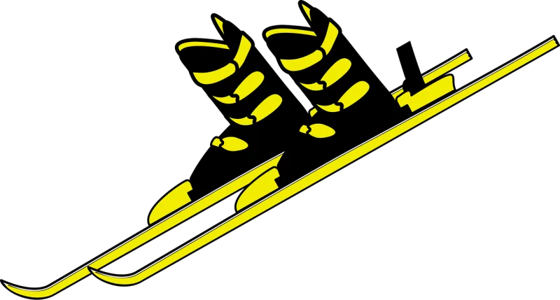 Graphic Race skis Ski racing Stickdatei – Sport