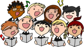 Choral Singing Children Stickdatei