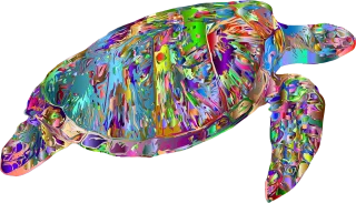 Sea turtle Animal Marine Stickdatei