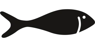 Fish Graphic Black Stickdatei