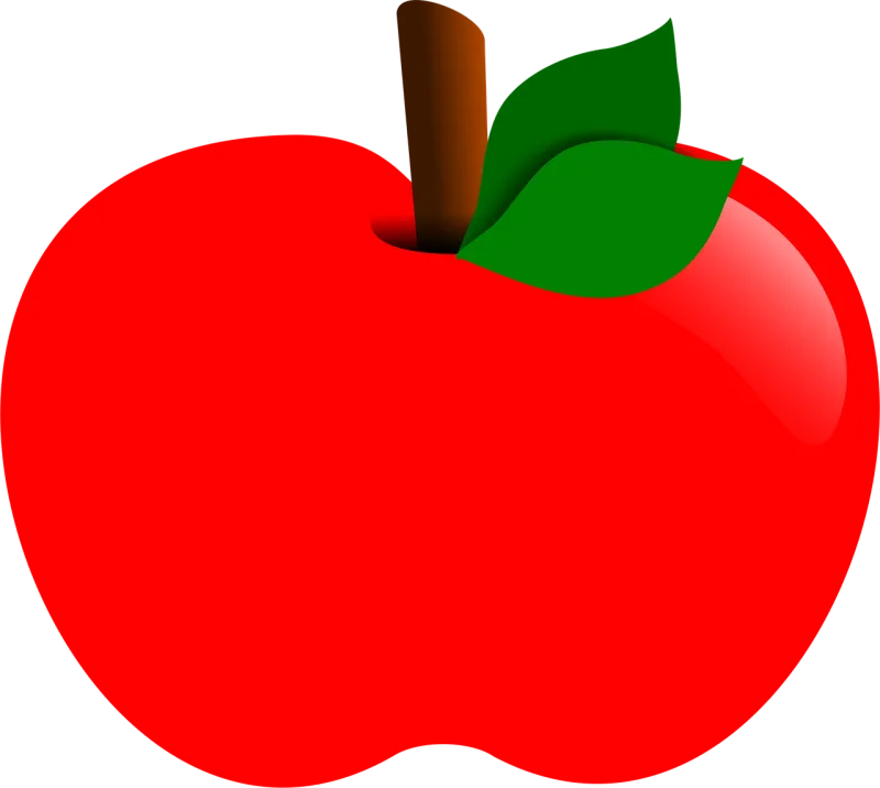 Apple Red Fruit Stickdatei – Essen & Trinken