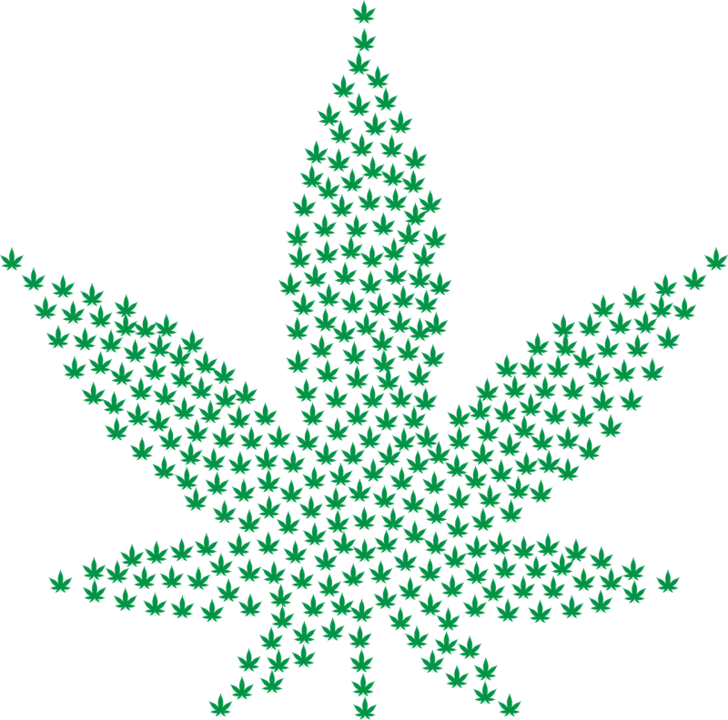 Fractal Nature Hemp Stickdatei – Natur