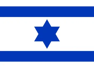 Flag Israel Blue Stickdatei