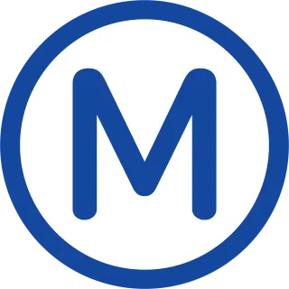 Metro Symbol Icon Stickdatei