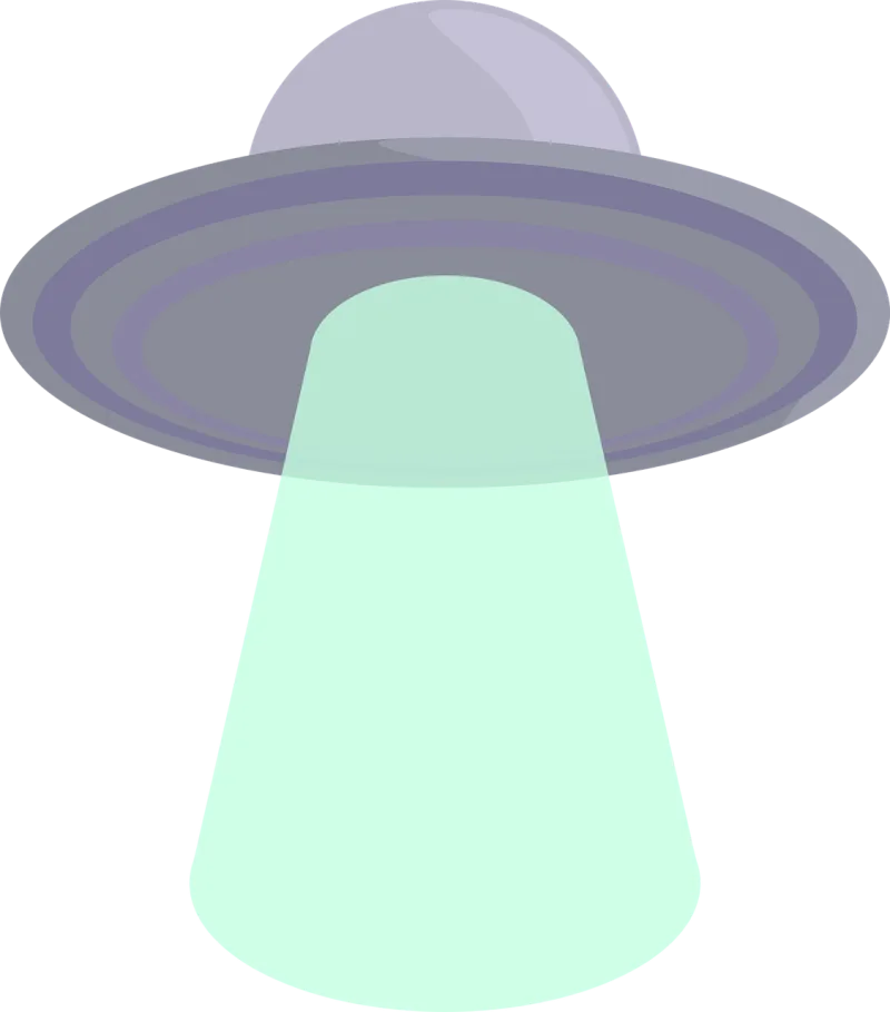 Ufo Alien Spaceship Stickdatei – Kinder