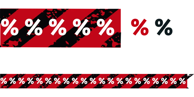 Price Percent Percentage band Stickdatei – Musik