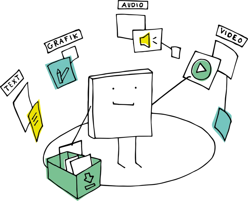 Pixel cells Resource Oer Stickdatei – Kinder