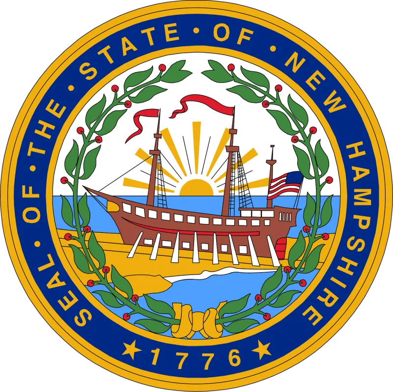New Hampshire Seal Stickdatei – Fahrzeuge