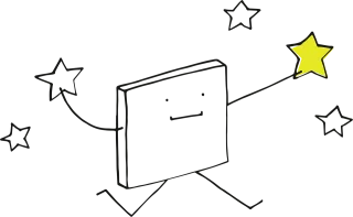 Pixel cells Star Star hour Stickdatei