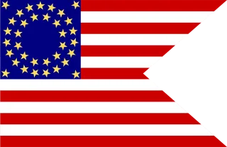 America Flag Modification Stickdatei