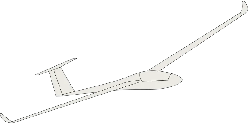 Small Plane Glider Stickdatei – Fahrzeuge