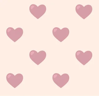 Pattern Hearts Romantic Stickdatei
