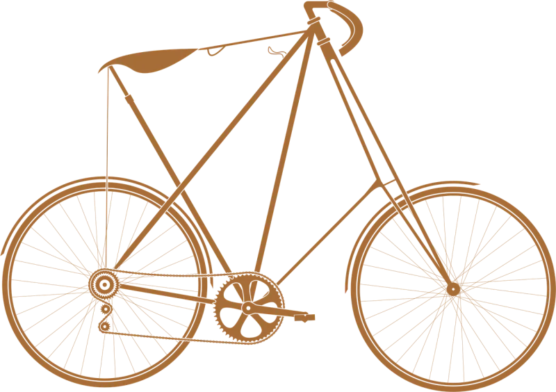 Bike Bicycle Vehicle Stickdatei – Fahrzeuge