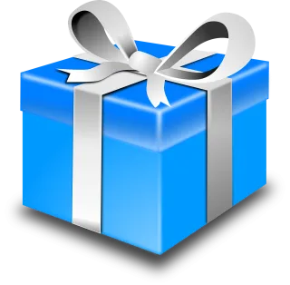 Box Blue Package Stickdatei