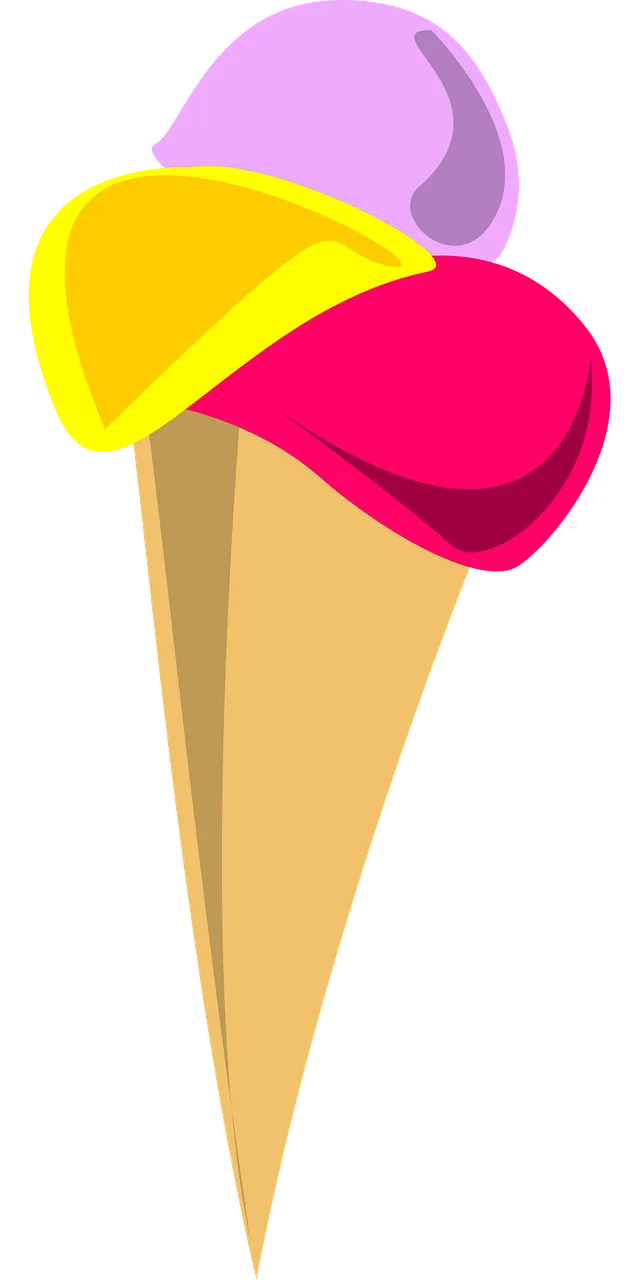 Cone Ice Balls Stickdatei – Essen & Trinken