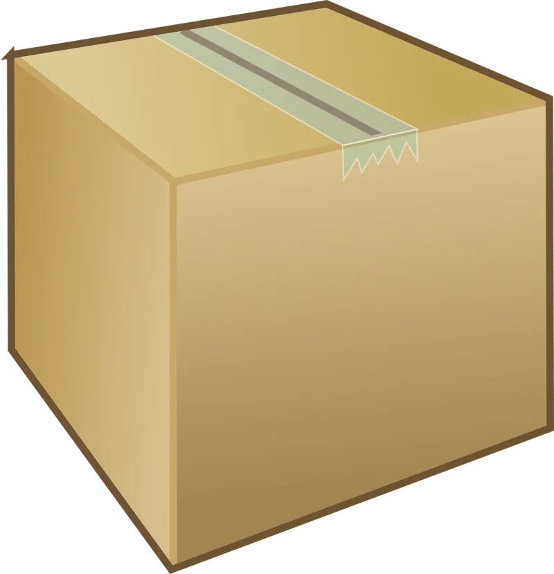Box Cardboard Closed Stickdatei – Fahrzeuge