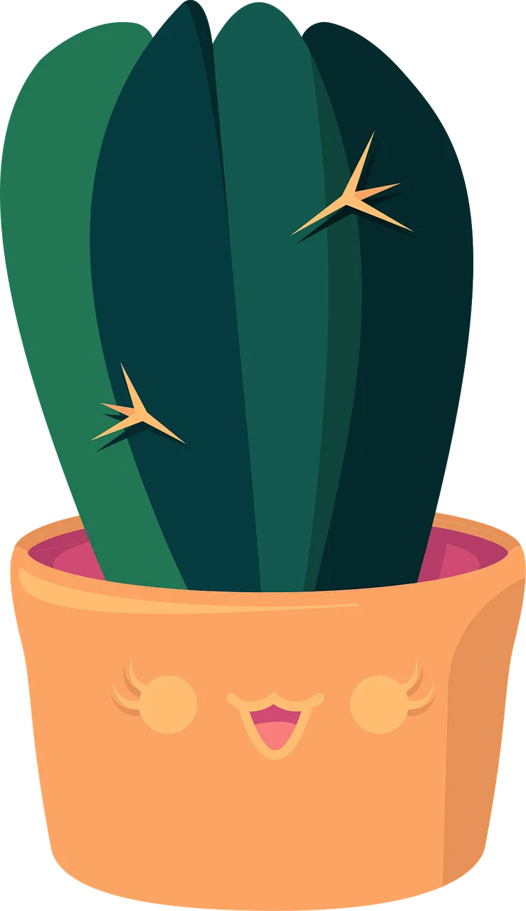 Cactus Cute Beautiful flowers Stickdatei – Natur