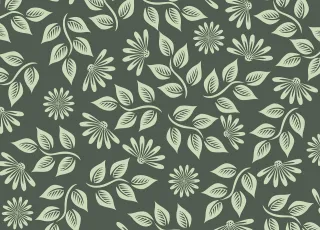 Background Pattern Foliage Stickdatei