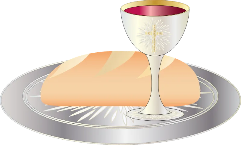 Graphic Communion Christian Stickdatei – Essen & Trinken