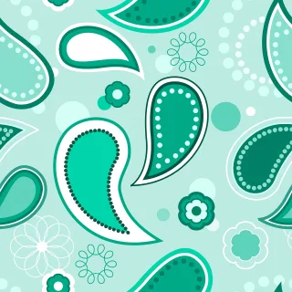 Template Seamless Background Stickdatei – Blumen