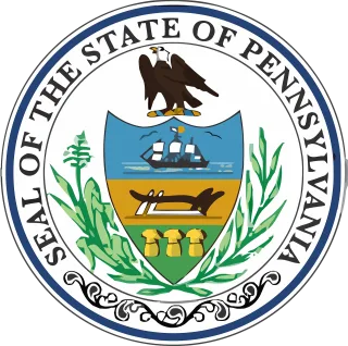 Pennsylvania State Seal Stickdatei – Fahrzeuge