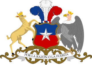 Chile Coat Arms Stickdatei – Tiere