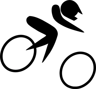 Cycling Sports Logo Stickdatei