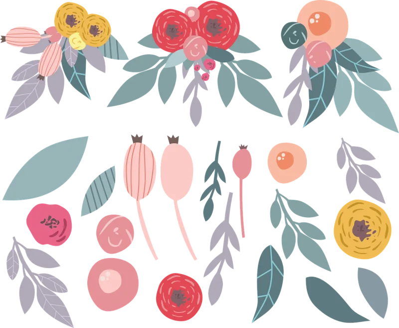 Flowers Flower background Beautiful flowers Stickdatei – Blumen
