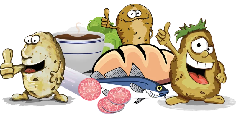 Food Eat bread Meal Stickdatei – Essen & Trinken
