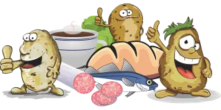 Meal Food Burger Stickdatei