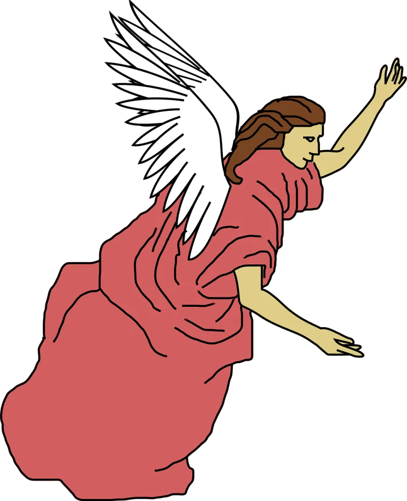 Angel Flying Wings Stickdatei – Weihnachten