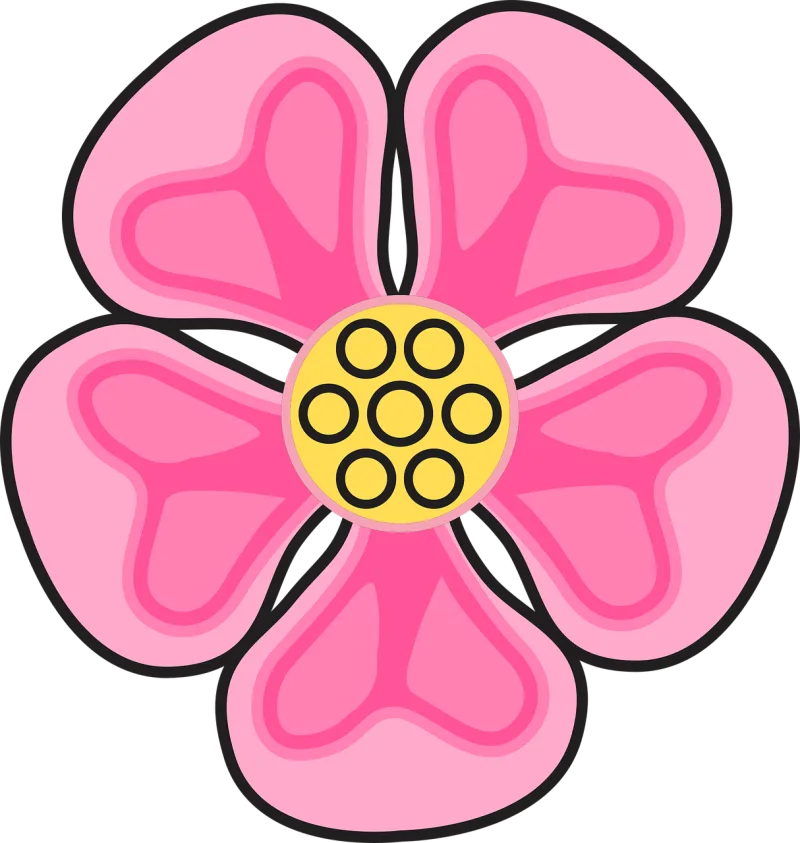 Flower Rose Wild Stickdatei – Blumen