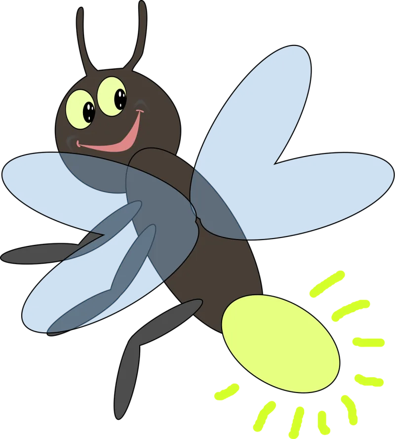 Firefly Bug Lightning Stickdatei – Tiere