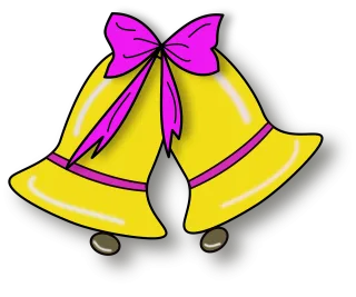 Bell Easter Yellow Stickdatei