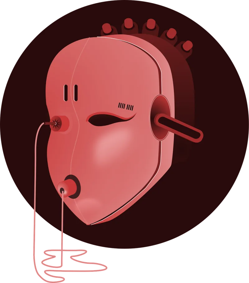Head Face Electronics Stickdatei – Kinder