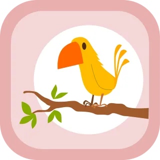 Bird Branch Tree Stickdatei