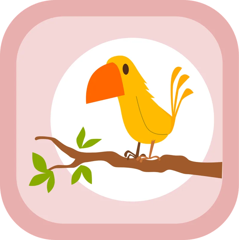 Bird Branch Tree Stickdatei – Natur