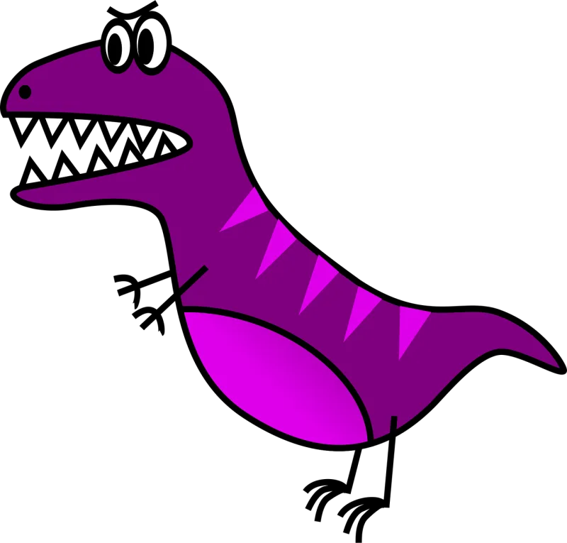 Dinosaur Tyrannosaurus Dino Stickdatei – Kinder