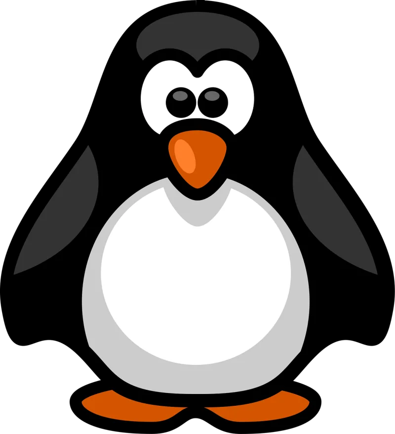 Penguin Aquatic Flightless Stickdatei – Tiere