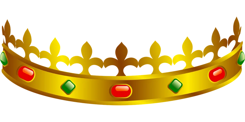 Crown Tiara Golden Stickdatei – Kinder