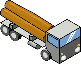 Truck Vehicle Transportation Stickdatei