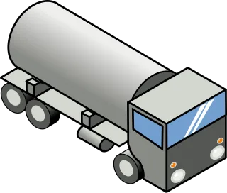 Truck Trailer Fuel Stickdatei