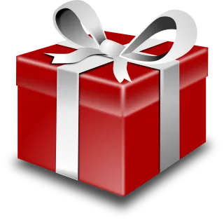Gifts Wrapped Red Stickdatei