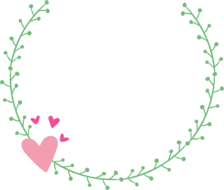 Wreath Laurel wreath Wedding Stickdatei